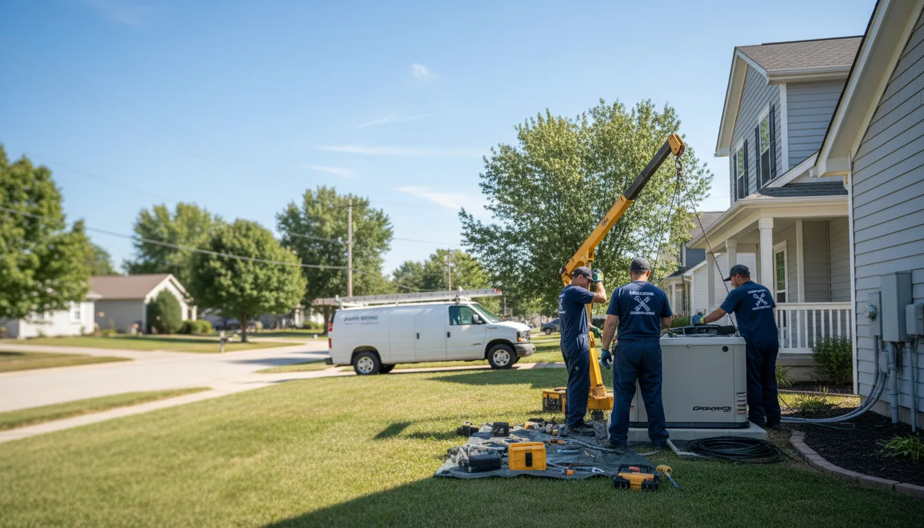 Generator Installation in Anthony, KS near me